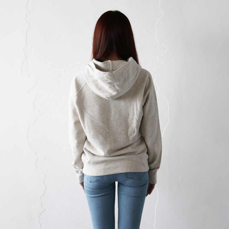 All you need is Run Hoodie by JAMMIN 2nd Model (Oatmeal)