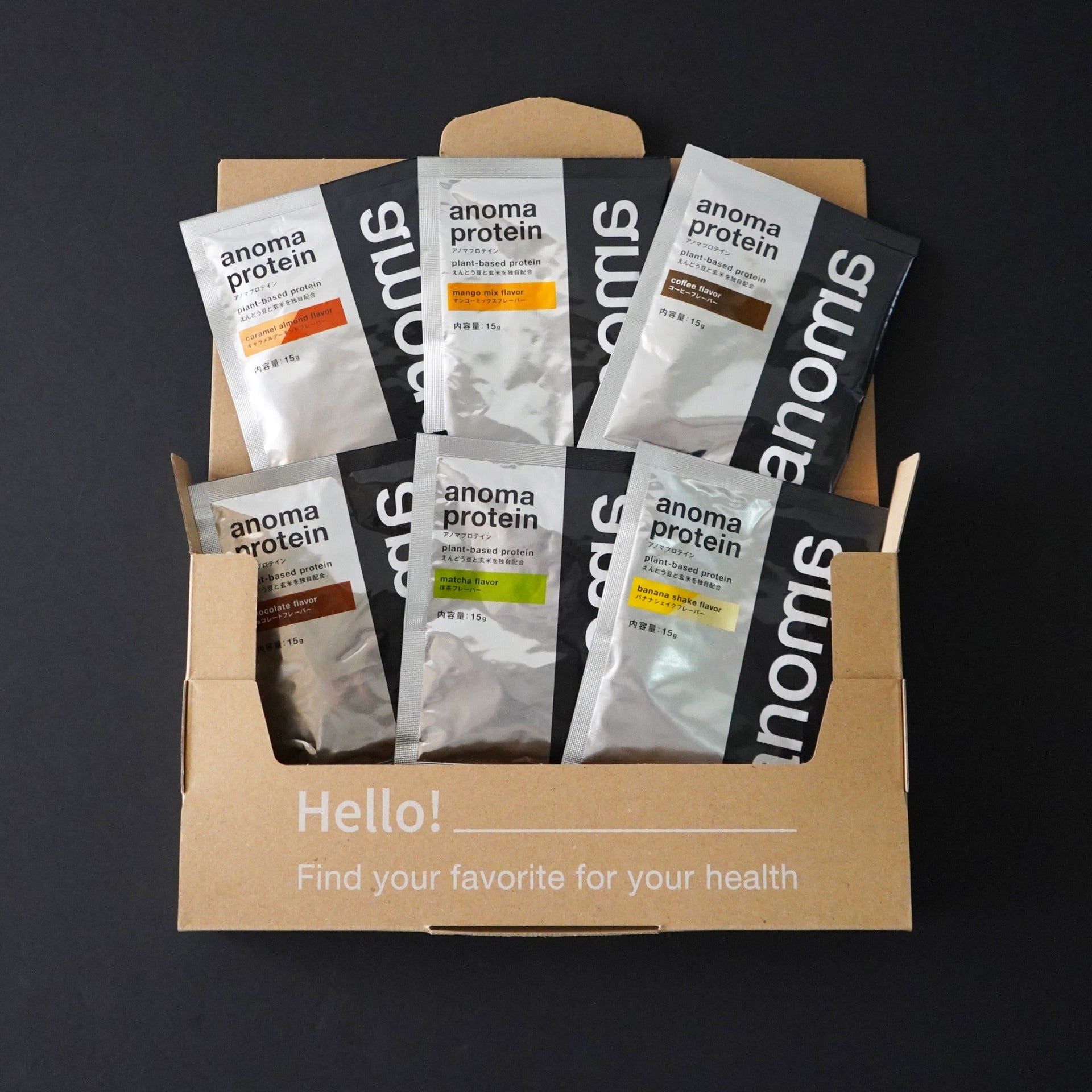 anomaプロテイン トライアルセット – Runtrip Store