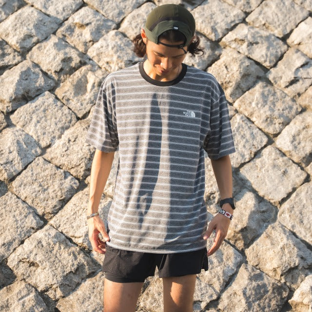 yori キリカエボーダーショートスリーブ THE NORTH FACE ショートスリーブフリーランボーダークルー（Unisex