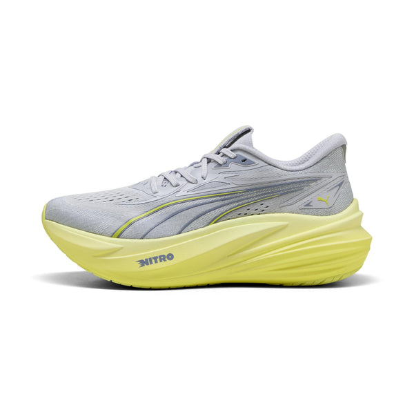 PUMA MAGMAX NITRO 2（Men's）Vibrant Silver-Lux Lime – Runtrip Store