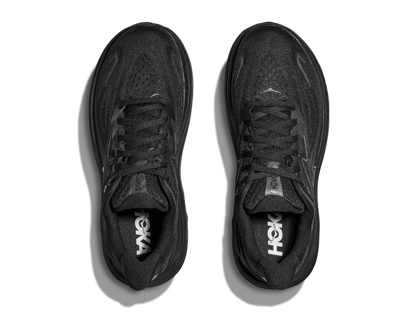 HOKA M CLIFTON 10 (MENS) BLACK / BLACK
