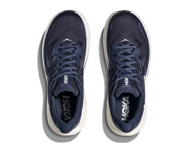 HOKA M CLIFTON 10 (MENS) NAVY / WHITE