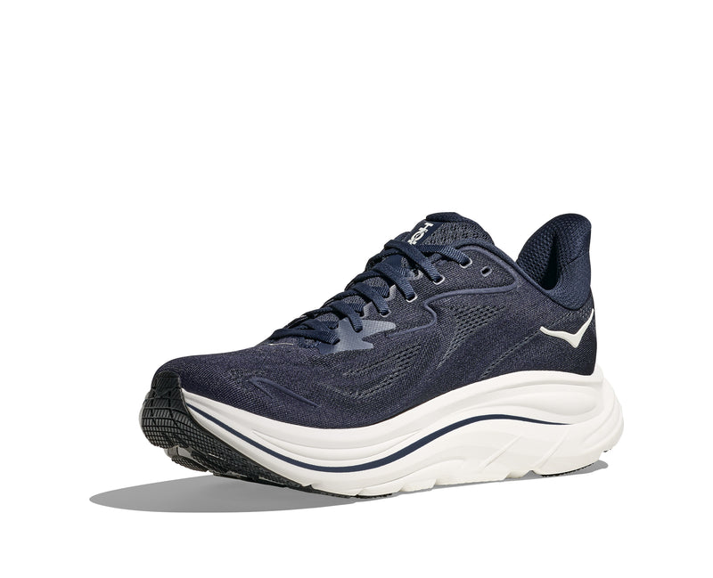HOKA M CLIFTON 10 (MENS) NAVY / WHITE