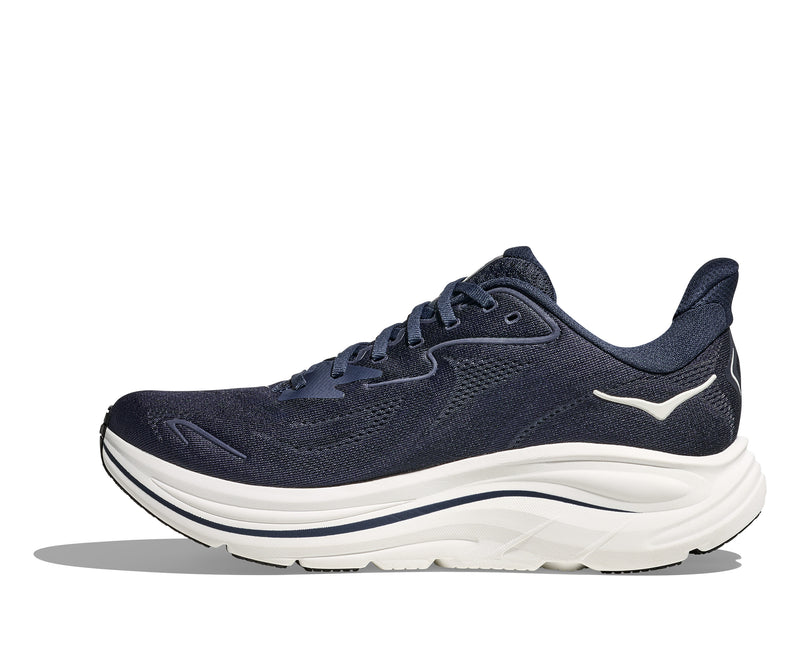 HOKA M CLIFTON 10 (MENS) NAVY / WHITE