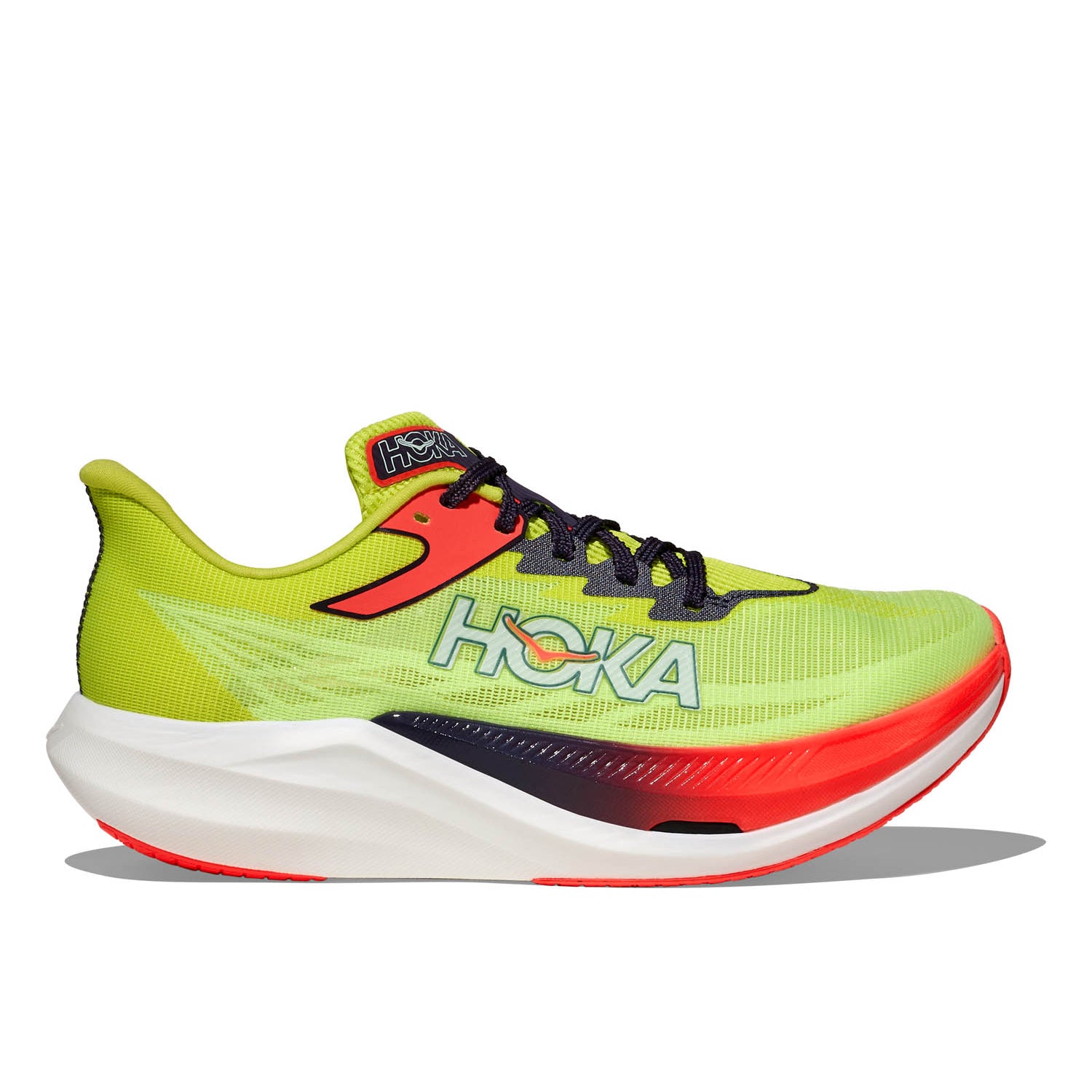 HOKA ROCKET X 3 (UNISEX) NEON YUZU / SQUID INK – Runtrip Store