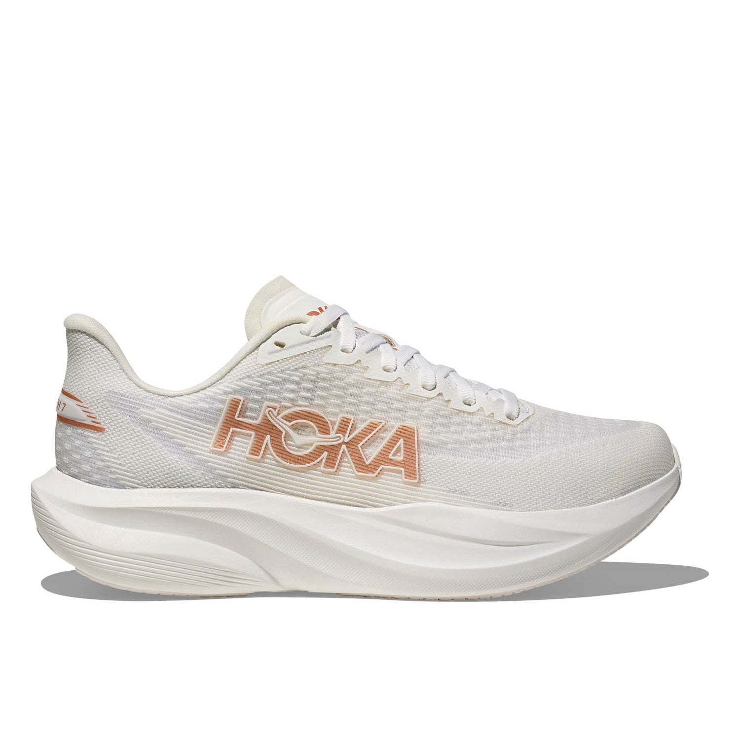 HOKA MACH 7 (Women's) FROST / ROSE GOLD – Runtrip Store
