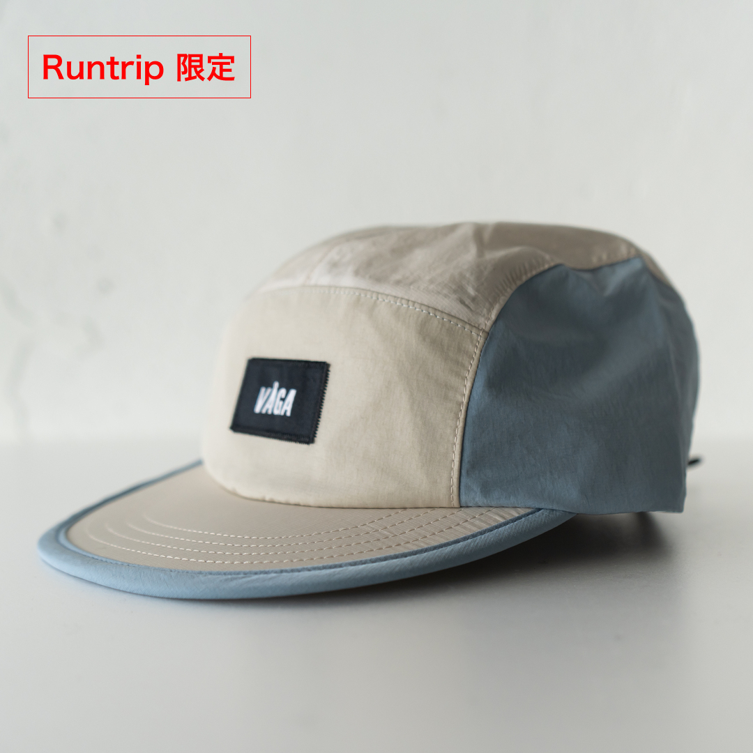VAGA PACER CAP (DUST BLUE / LIGHT GREY) | Runtrip Store