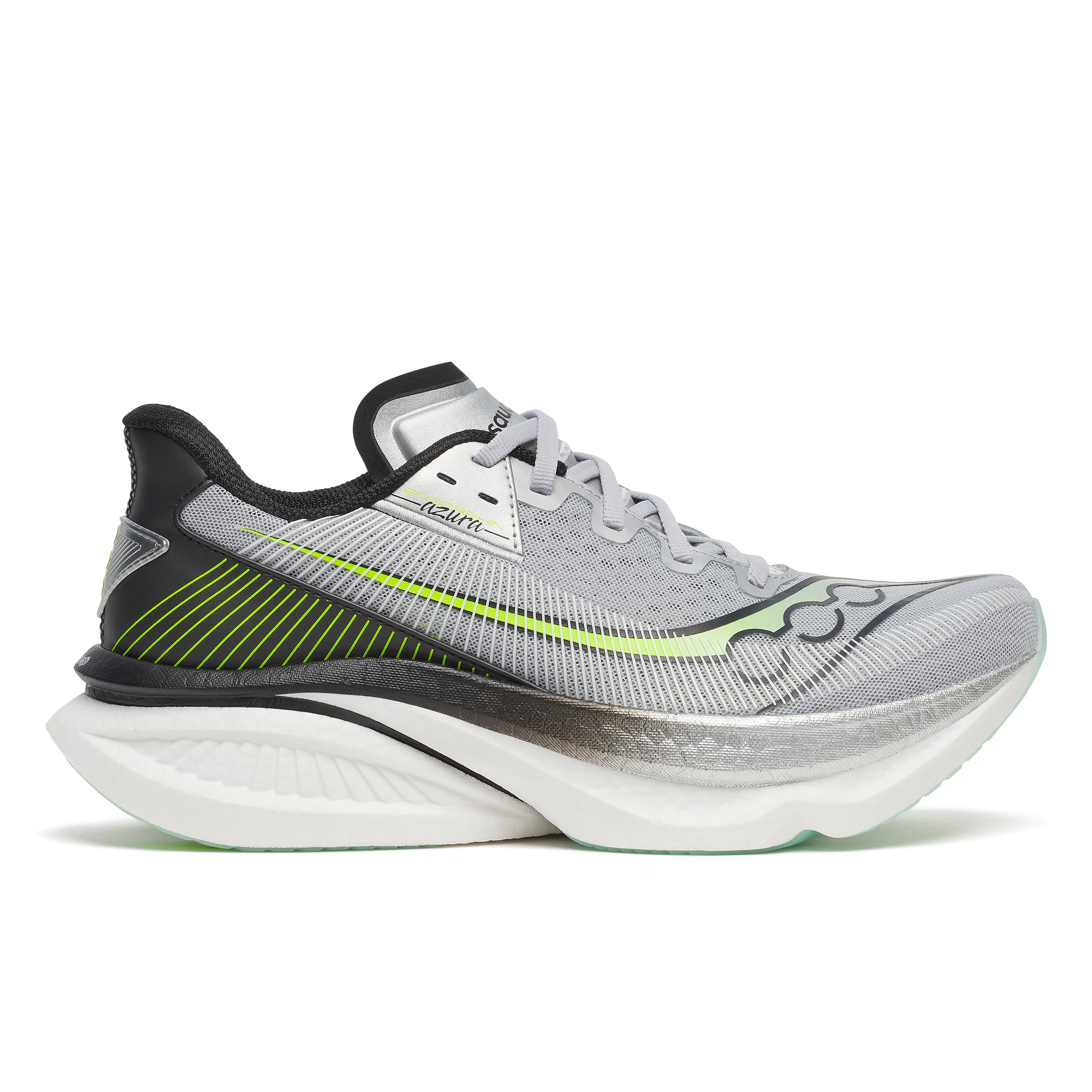 あしゅりん Saucony ENDORPHIN AZURA (Men's) SILVER/BLACK | Runtrip Store
