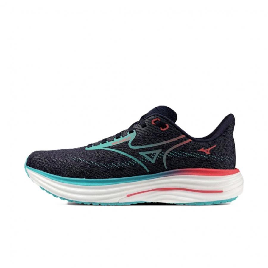 MIZUNO WAVE RIDER 29 (MENS) ダークネイビー×ブルー×ピンク – Runtrip