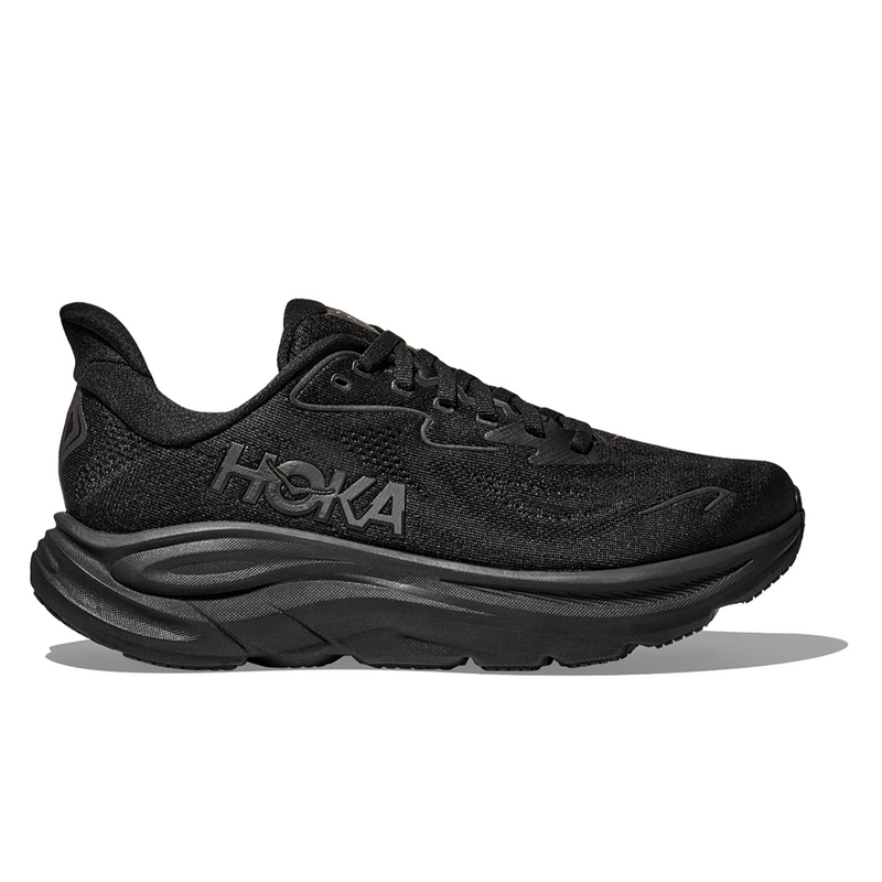 HOKA M CLIFTON 10 (MENS) BLACK / BLACK