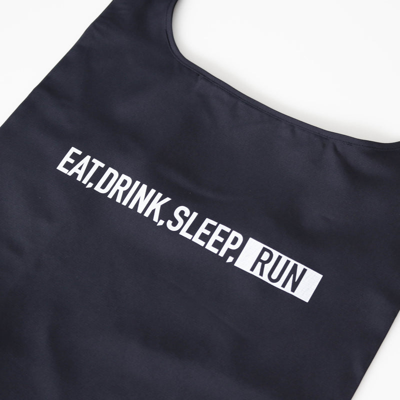 EAT DRINK SLEEP RUN / STREET Shopping Bag (Navy)