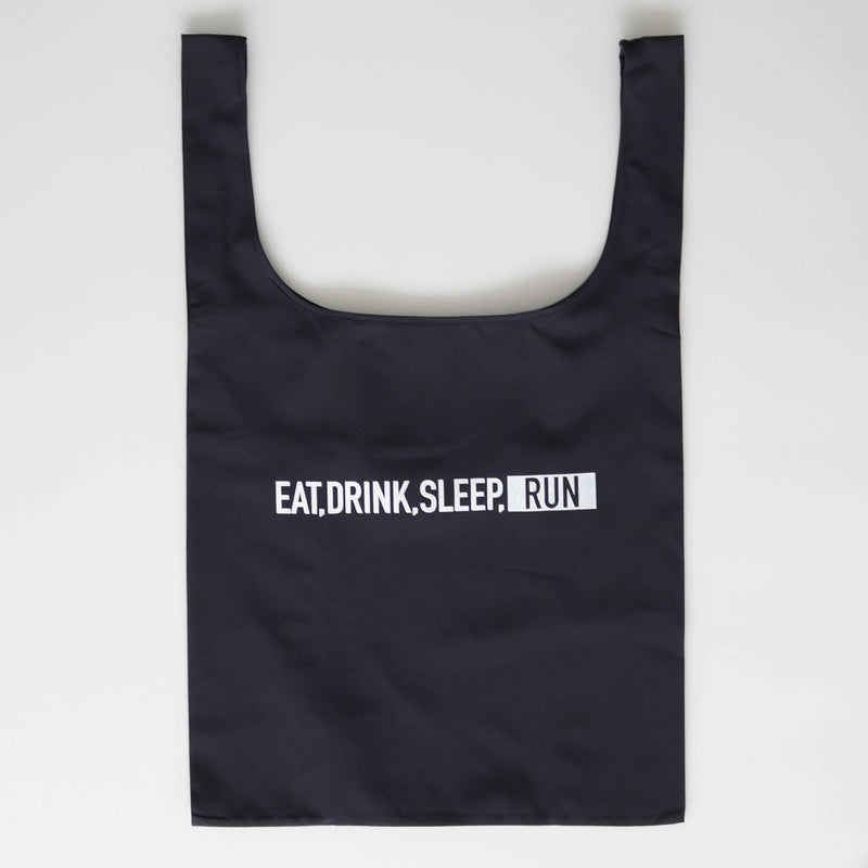EAT DRINK SLEEP RUN / STREET Shopping Bag (Navy)