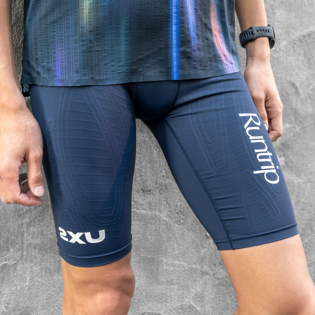2XU × Runtrip エリートMCS ランコンプレッションレースショートタイツ
