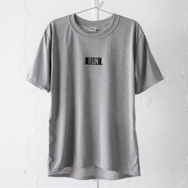 EAT DRINK SLEEP RUN / “STREET” RUN. Tee (Gray)