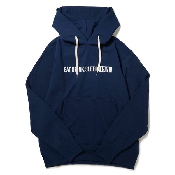 EAT DRINK SLEEP RUN / STREET Hoodie (Navy) – Runtrip Store