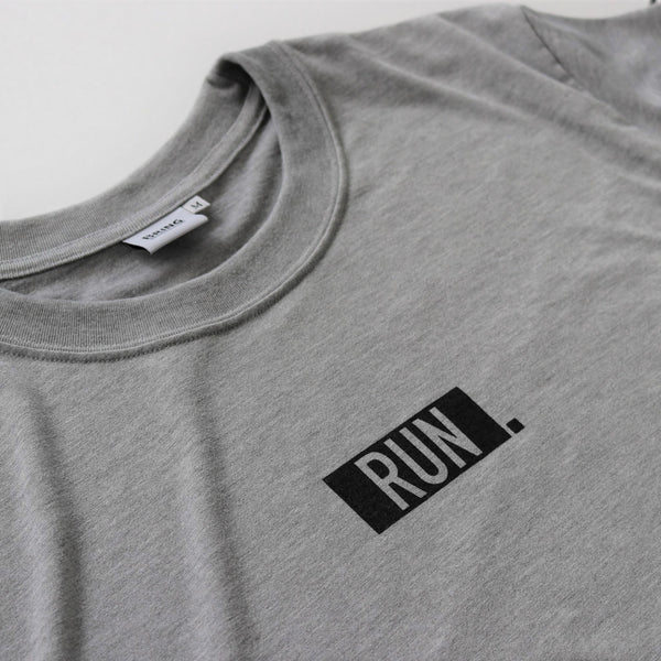 EAT DRINK SLEEP RUN / “STREET” RUN. Tee (Gray)