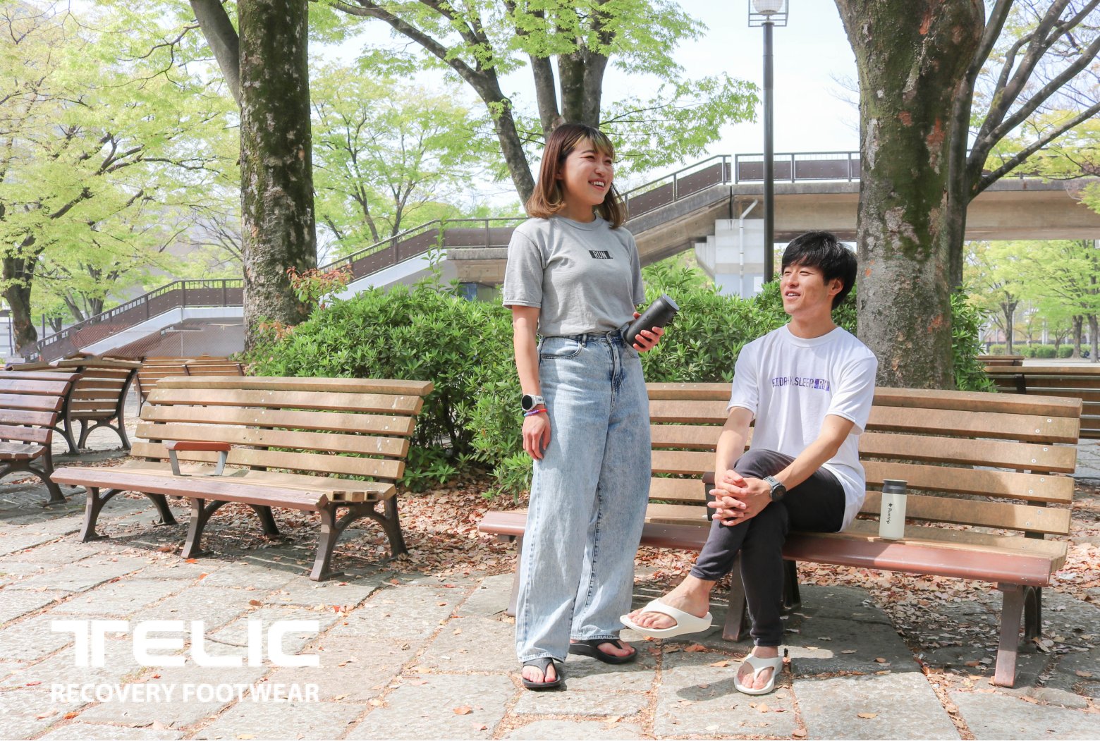 TELIC｜ランニング後のリカバリーサンダル
