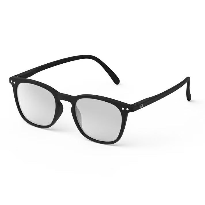 IZIPIZI SUN LIGHTCOLOR #E (BLACK / Light gray lenses)