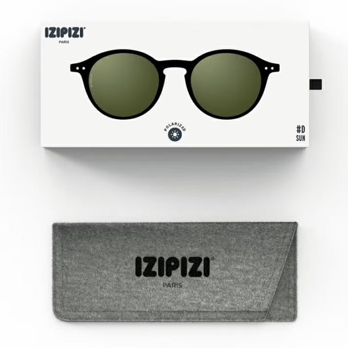 IZIPIZI SUN POLARIZED #D (BLACK) 偏光レンズサングラス