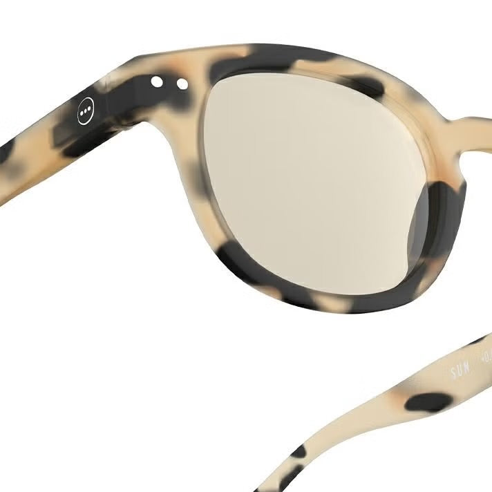 IZIPIZI SUN LIGHTCOLOR #C (LIGHT TORTOISE / Light brown lenses)