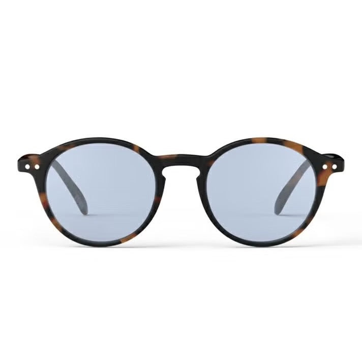 IZIPIZI SUN LIGHTCOLOR #D (TORTOISE / Light blue lenses)