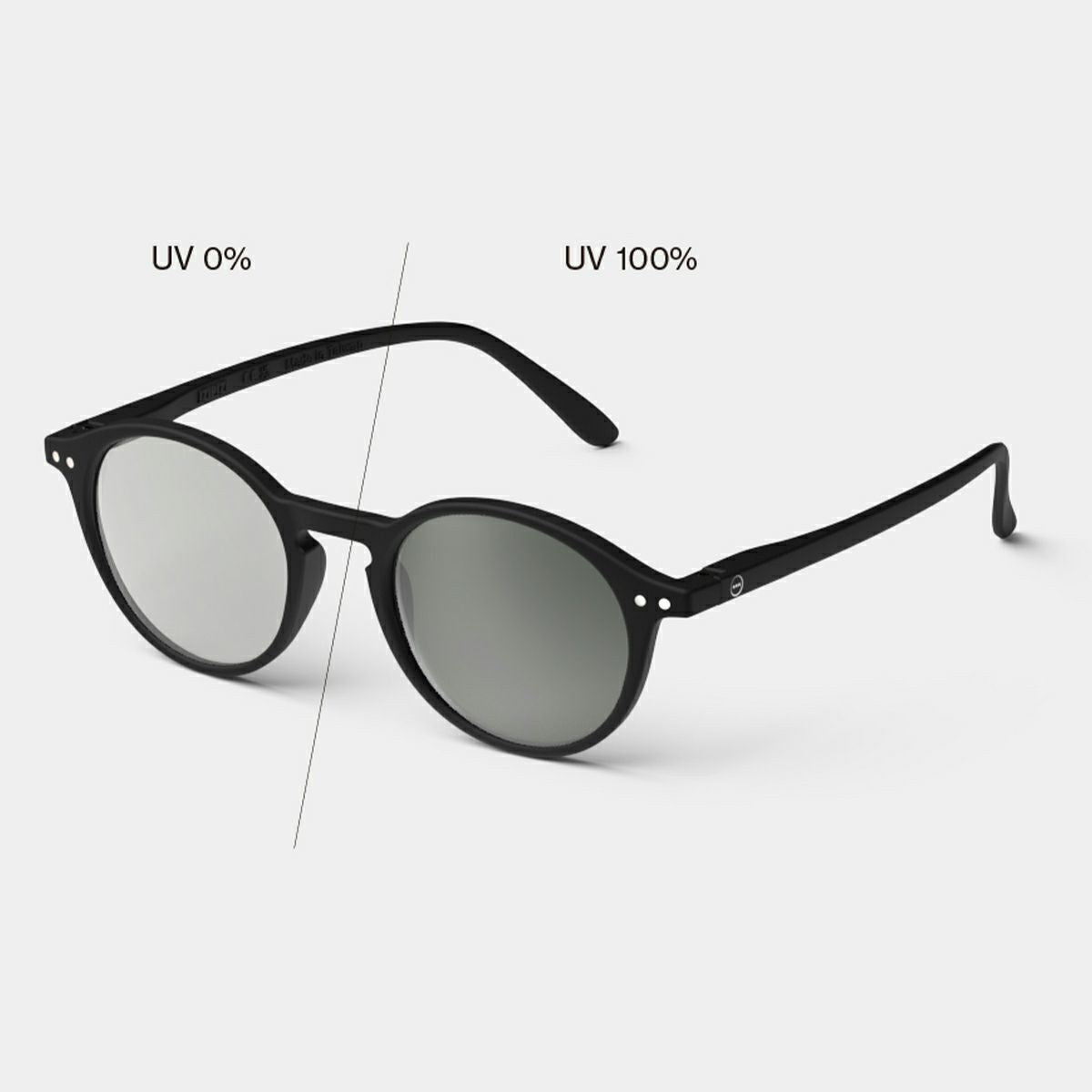 IZIPIZI SUN LIGHT ADAPTIVE #D (BLACK) 調光レンズサングラス