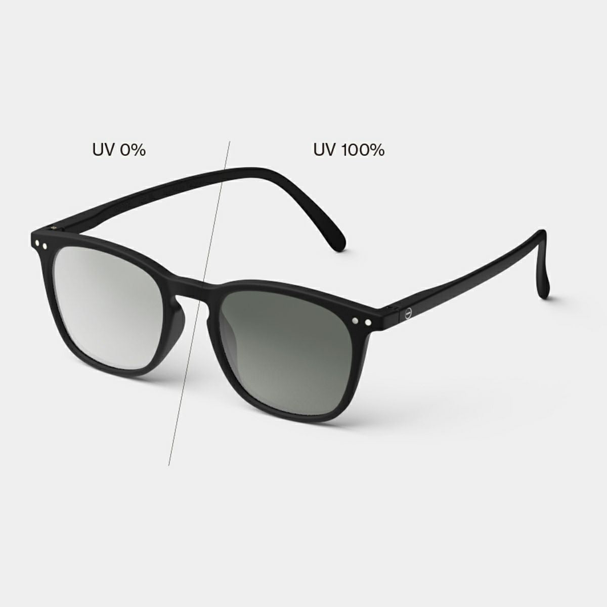 IZIPIZI SUN LIGHT ADAPTIVE #E (BLACK) 調光レンズサングラス