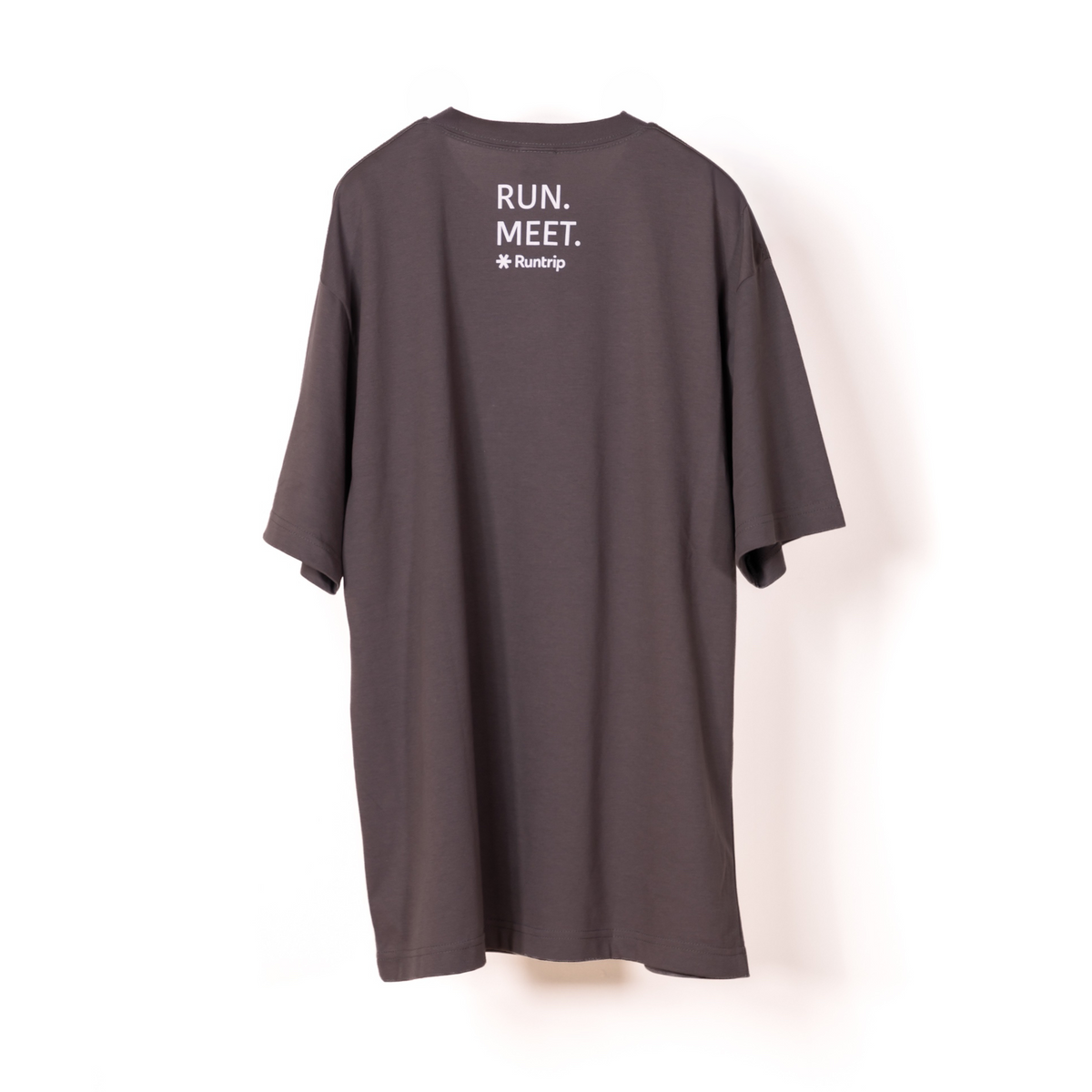 Runtrip 刺繍ロゴ ドライクールタッチ Tシャツ