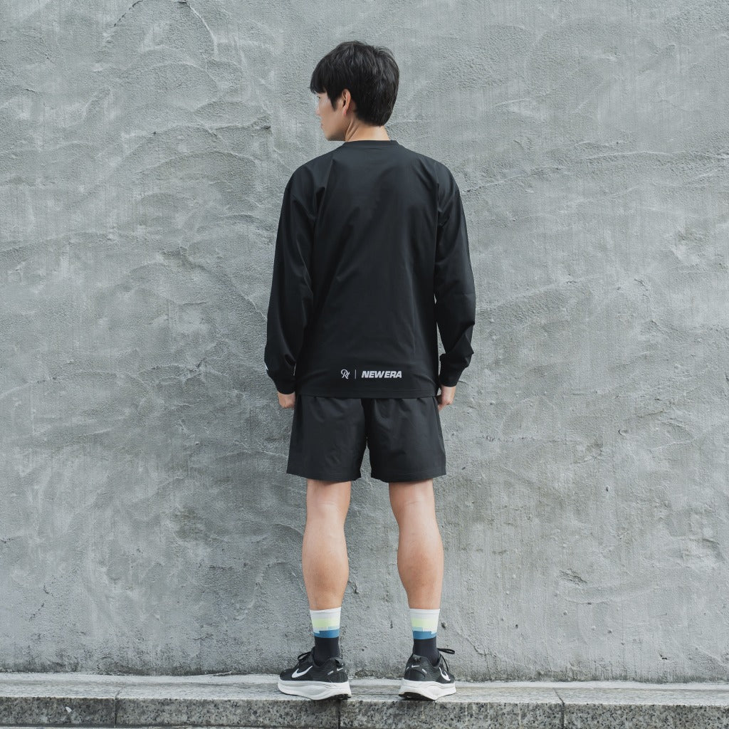 NEW ERA × Runtrip Utility Long-Sleeve Tee (Black) – Runtrip Store