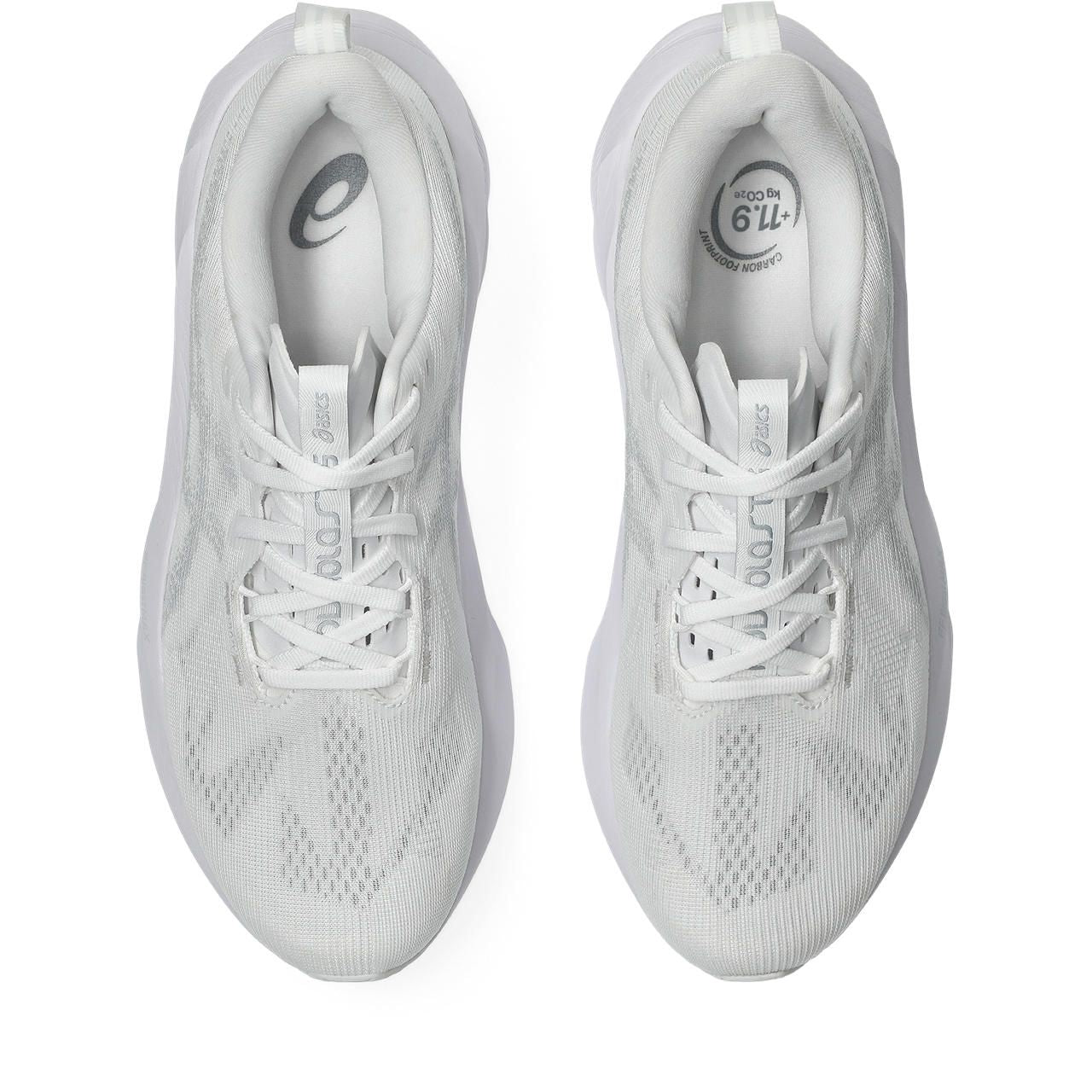 asics NOVABLAST 5 (Men's) WHITE/PIEDMONT GREY
