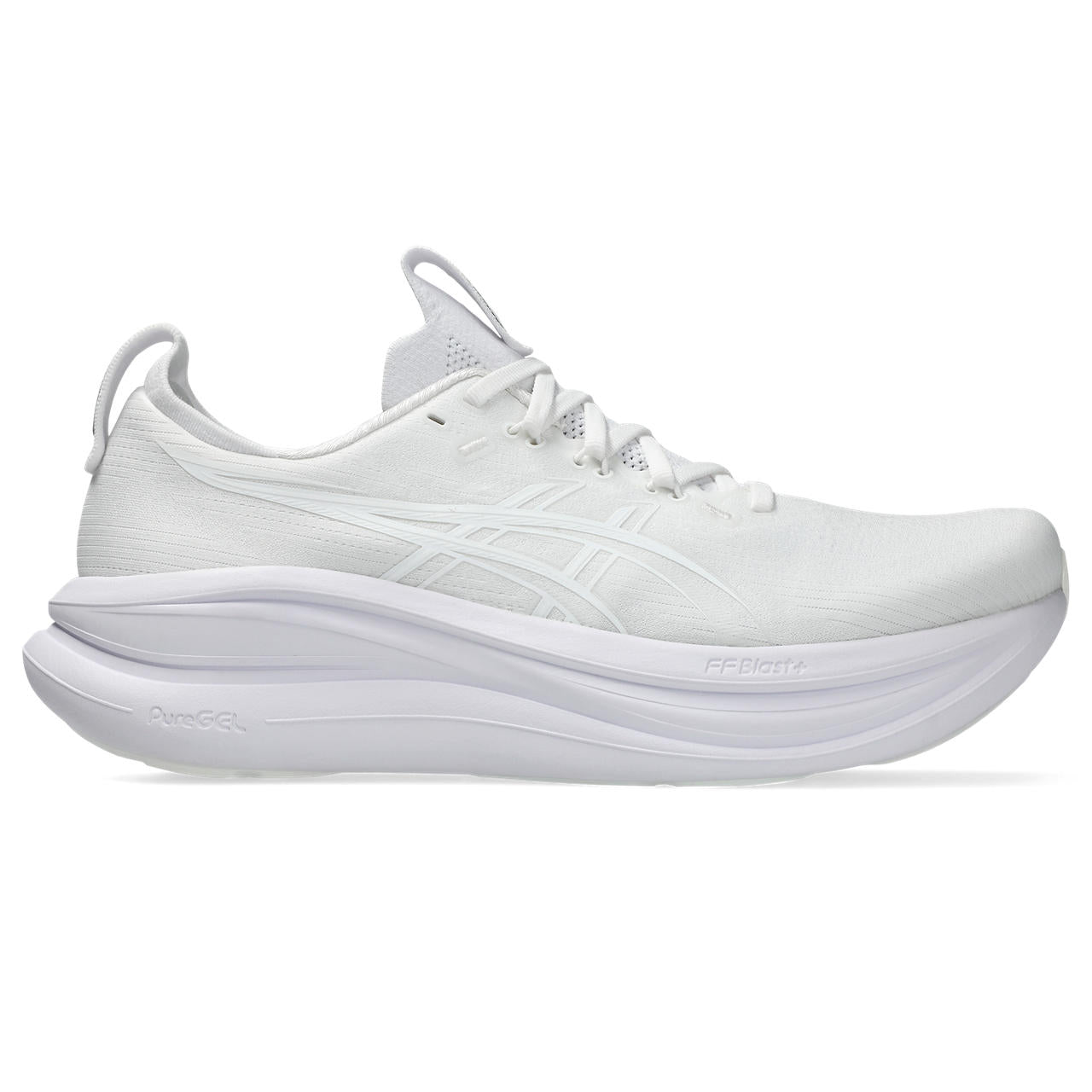 asics GEL-NIMBUS 28 (Men's) WHITE/WHITE