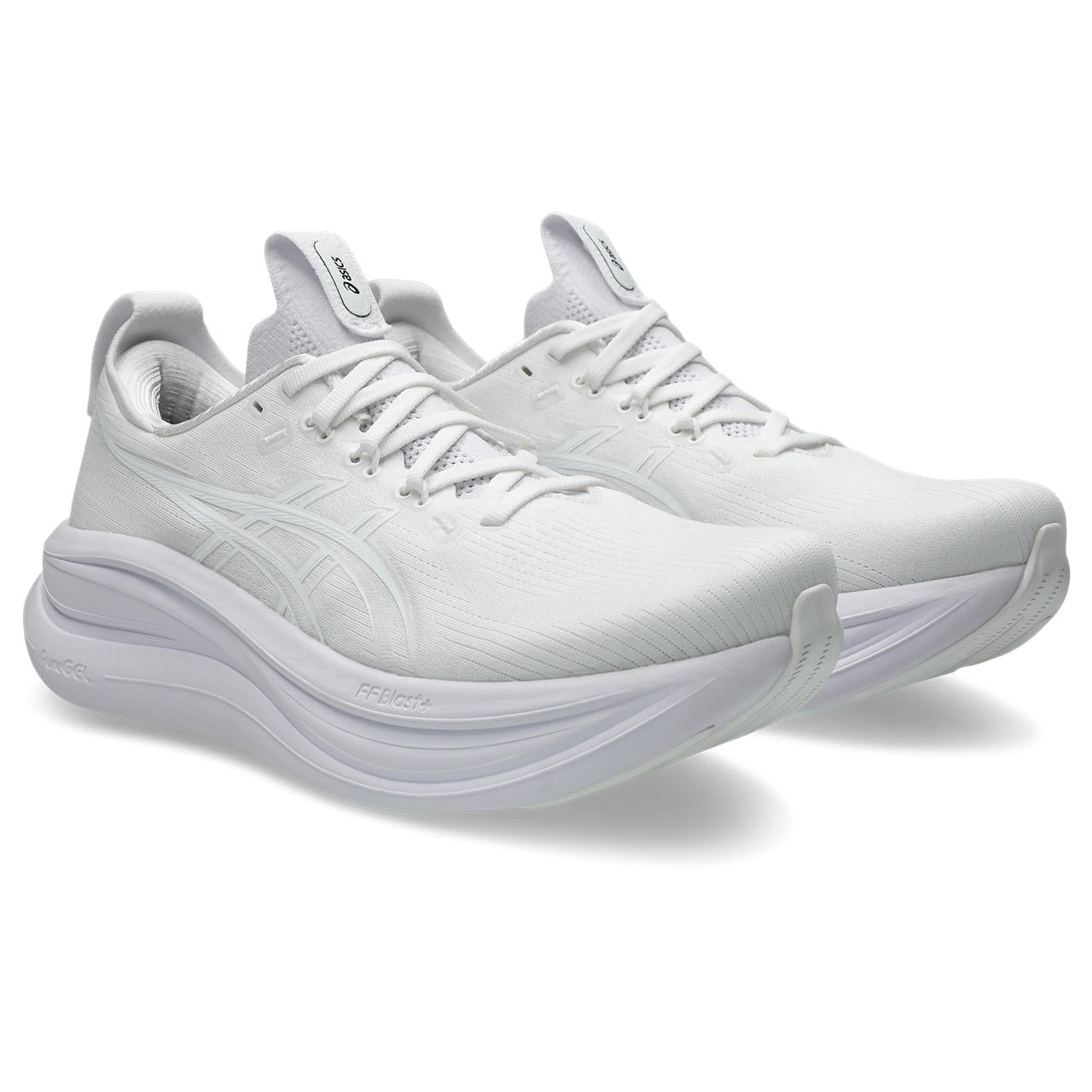 asics GEL-NIMBUS 28 (Men's) WHITE/WHITE