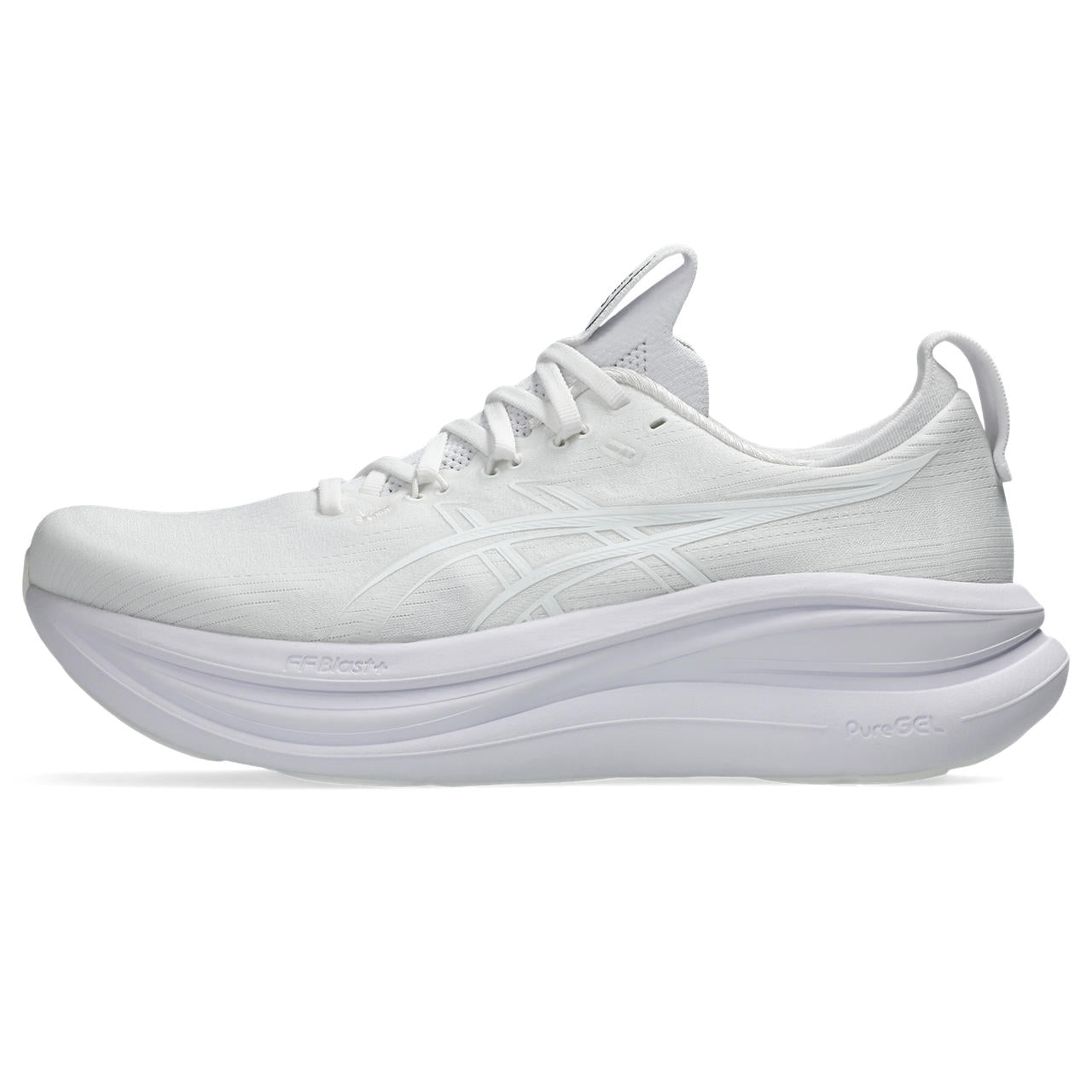 asics GEL-NIMBUS 28 (Men's) WHITE/WHITE