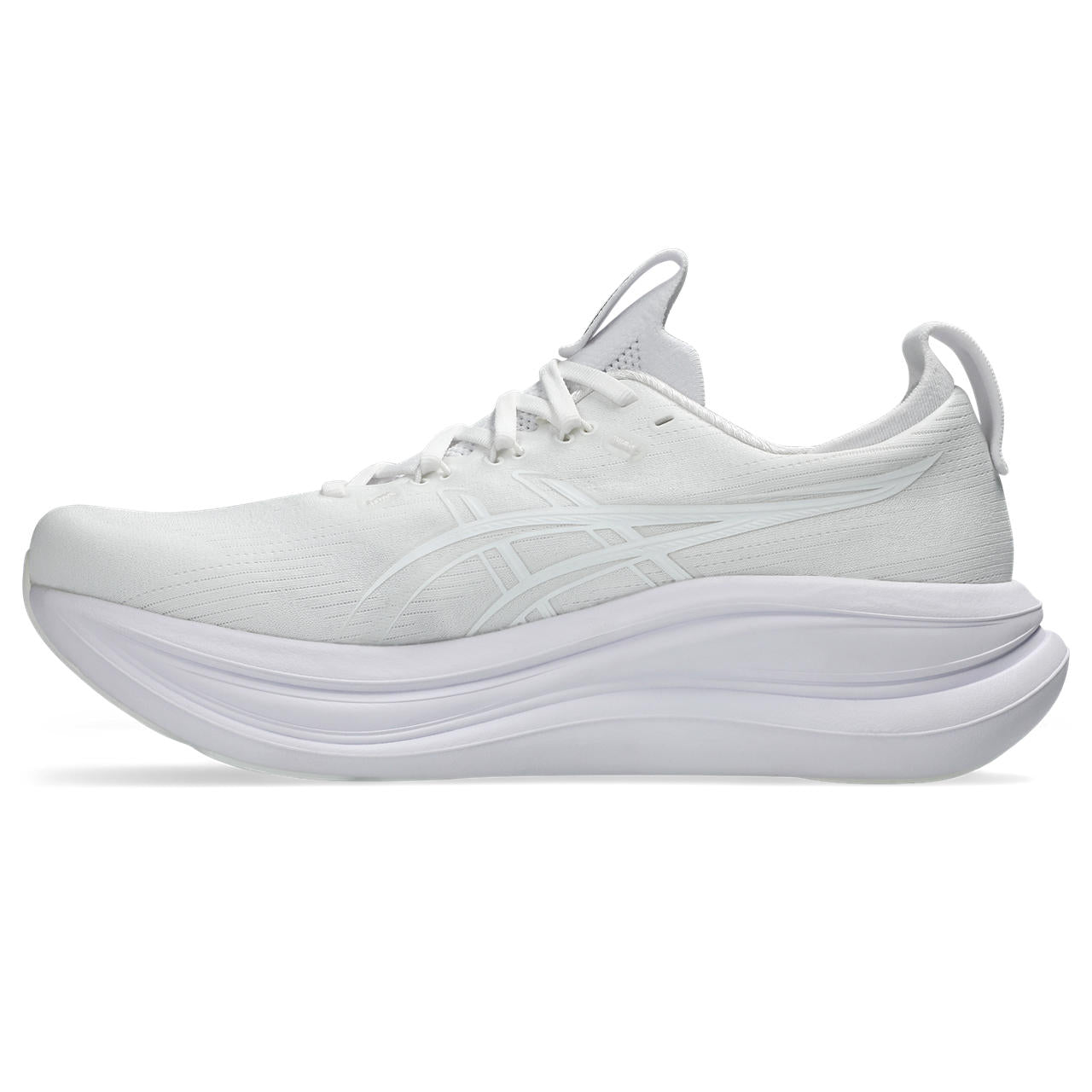 asics GEL-NIMBUS 28 (Men's) WHITE/WHITE