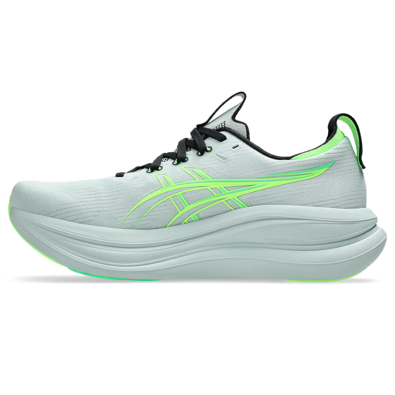 asics NOVABLAST 5 (Men's) VITAL GREEN/BLACK | Runtrip Store