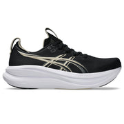 asics GEL-NIMBUS 28 EXTRA WIDE(Men's) BLACK/FEATHER GREY