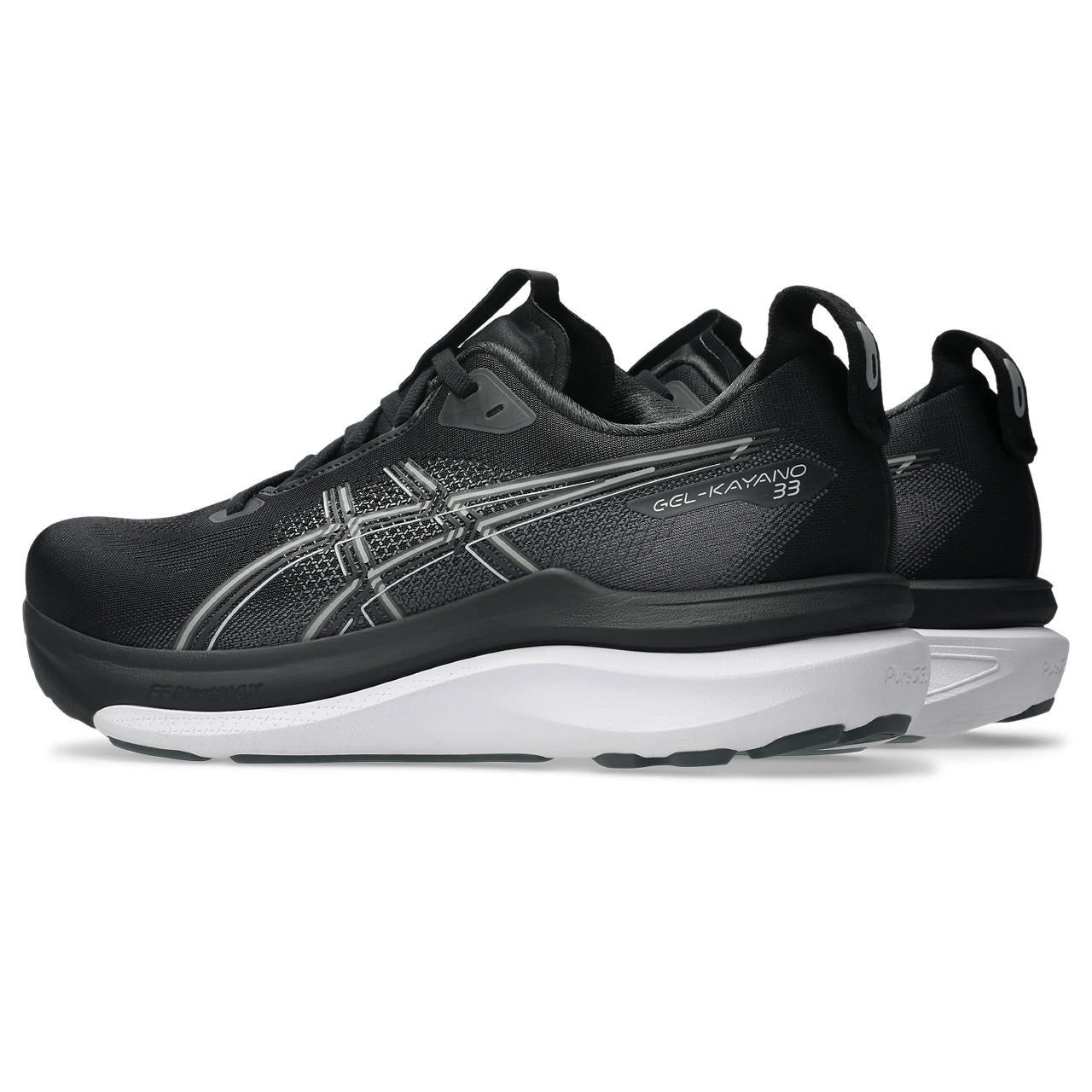 asics GEL-KAYANO 33 (Men's) BLACK/WHITE
