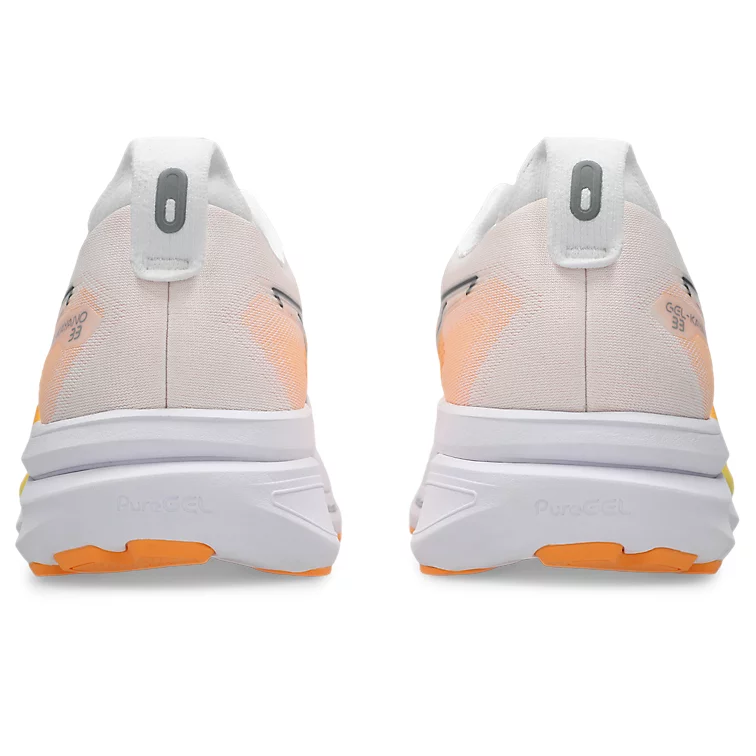 GEL-KAYANO 33 (Men's) WHITE/STADIUM ORANGE