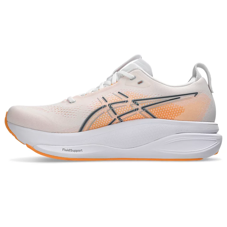 GEL-KAYANO 33 (Men's) WHITE/STADIUM ORANGE