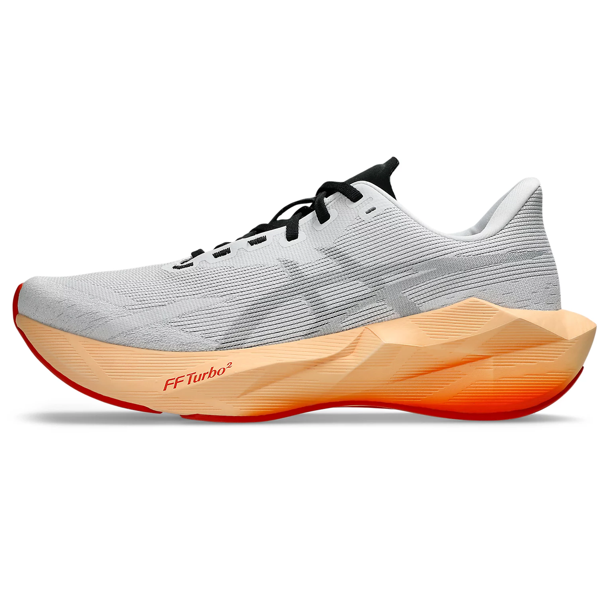 asics NOVABLAST 6 (Men's) WHITE/ORANGE GLOW
