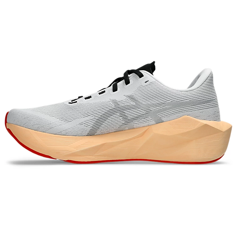 asics NOVABLAST 6 (Men's) WHITE/ORANGE GLOW