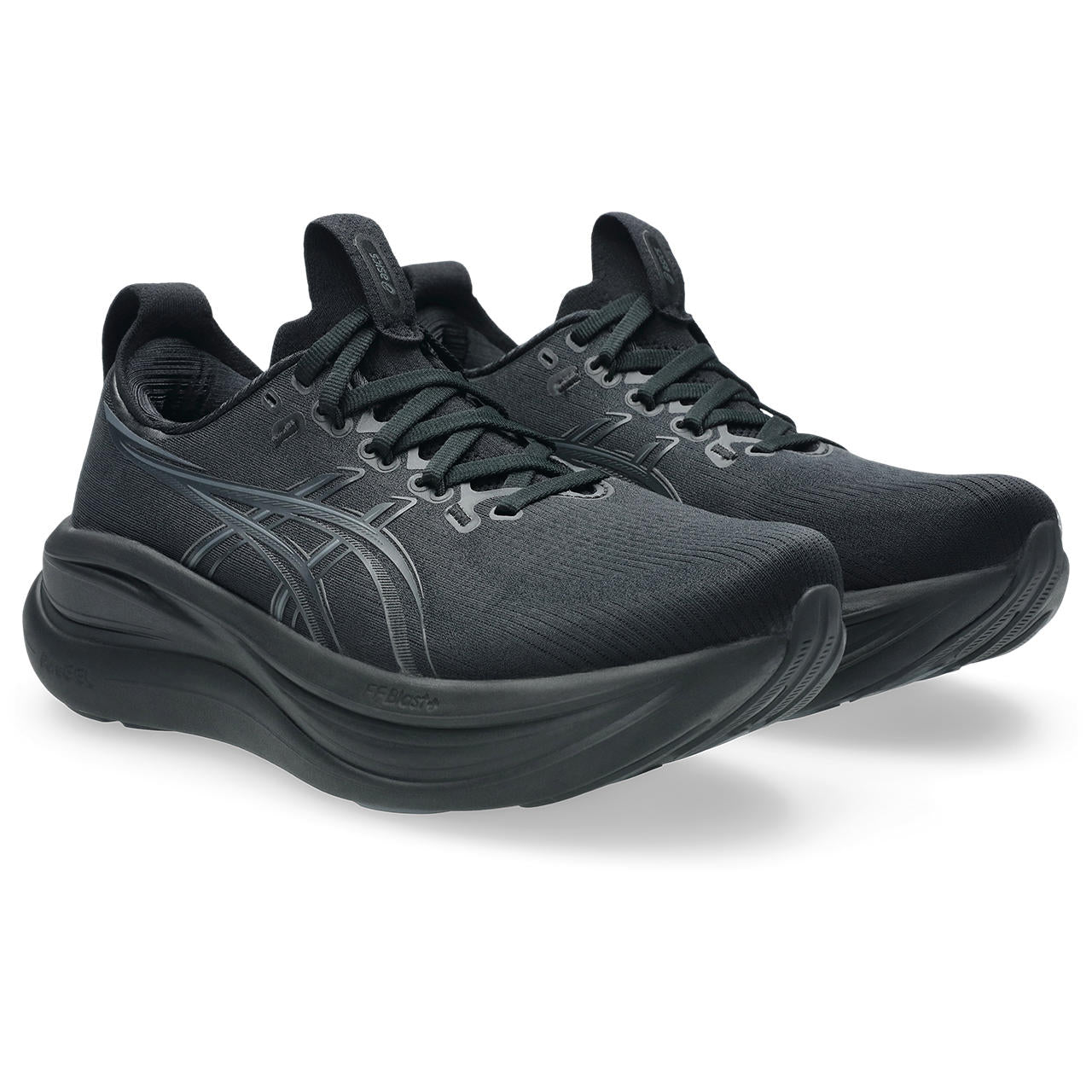 asics GEL-NIMBUS 28 (Women's) BLACK/GRAPHITE GREY