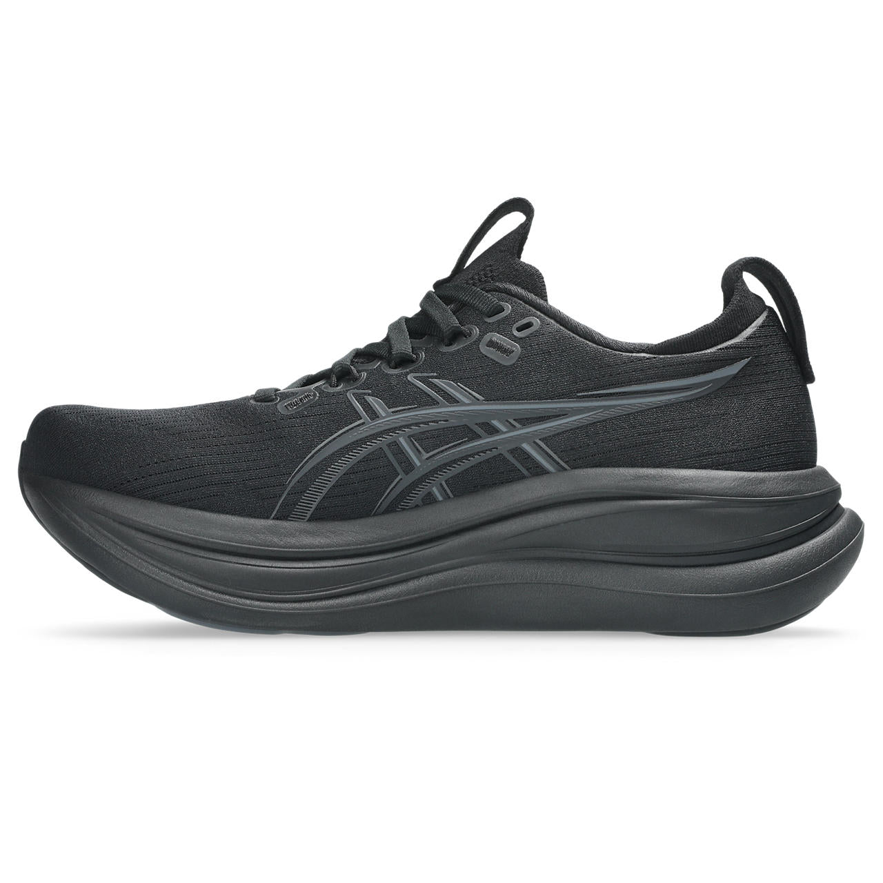 asics GEL-NIMBUS 28 (Women's) BLACK/GRAPHITE GREY
