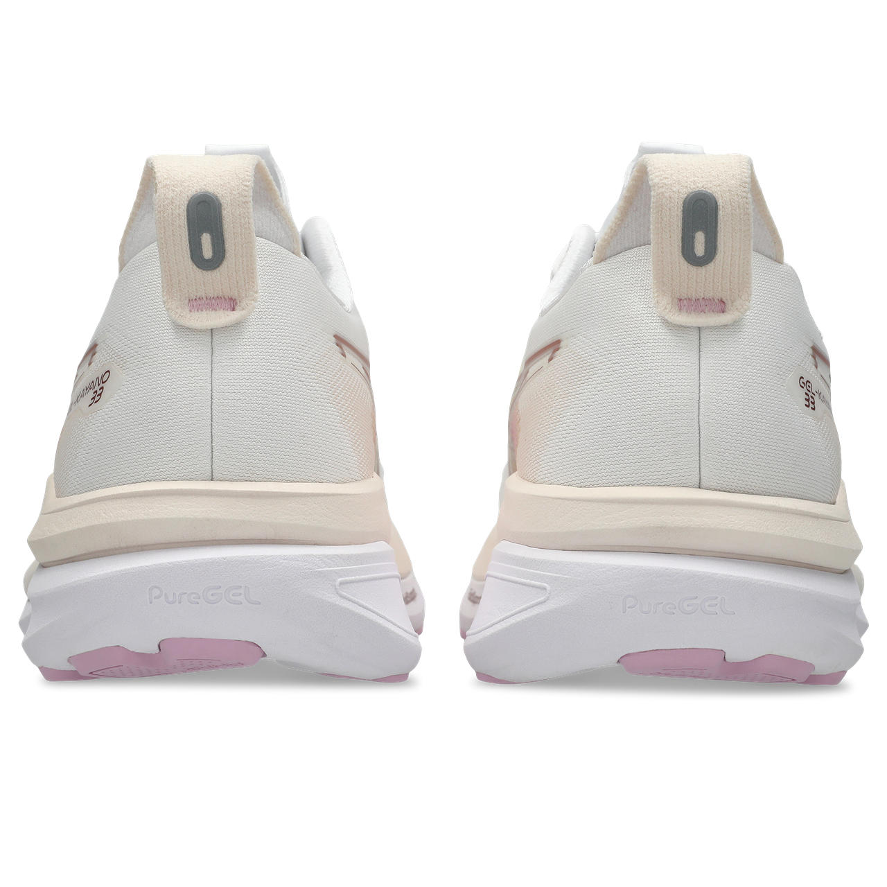 asics GEL-KAYANO 33 (Women's) WHITE/HAZY LILAC