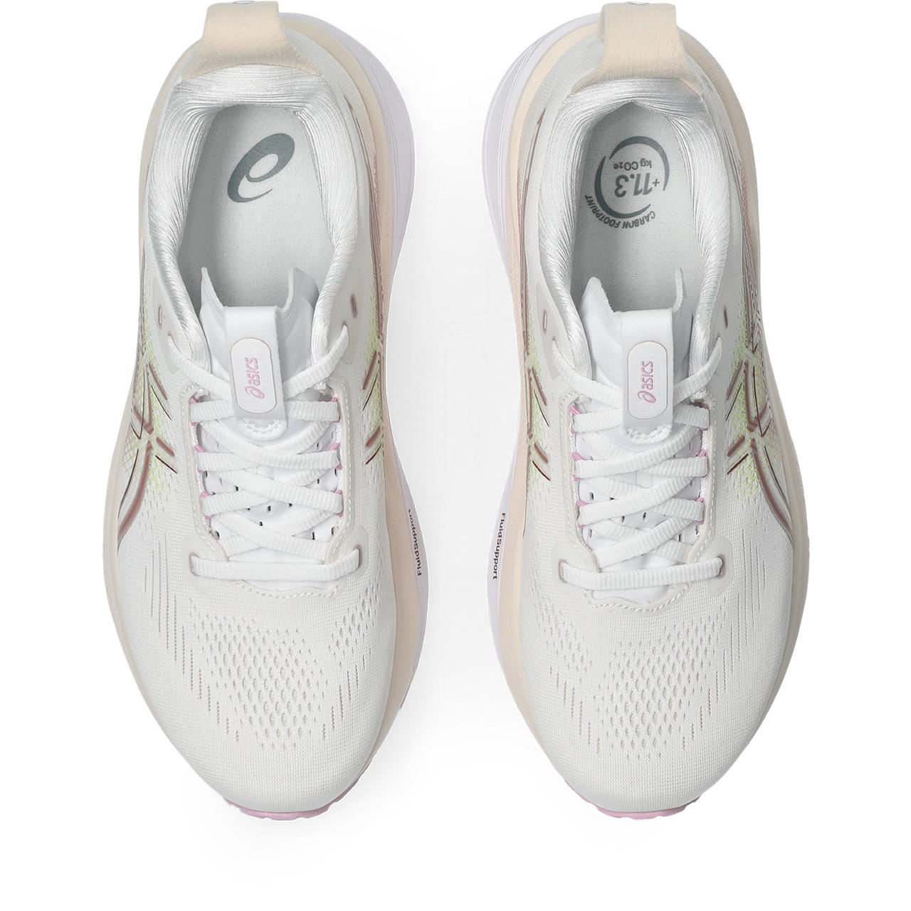 asics GEL-KAYANO 33 (Women's) WHITE/HAZY LILAC
