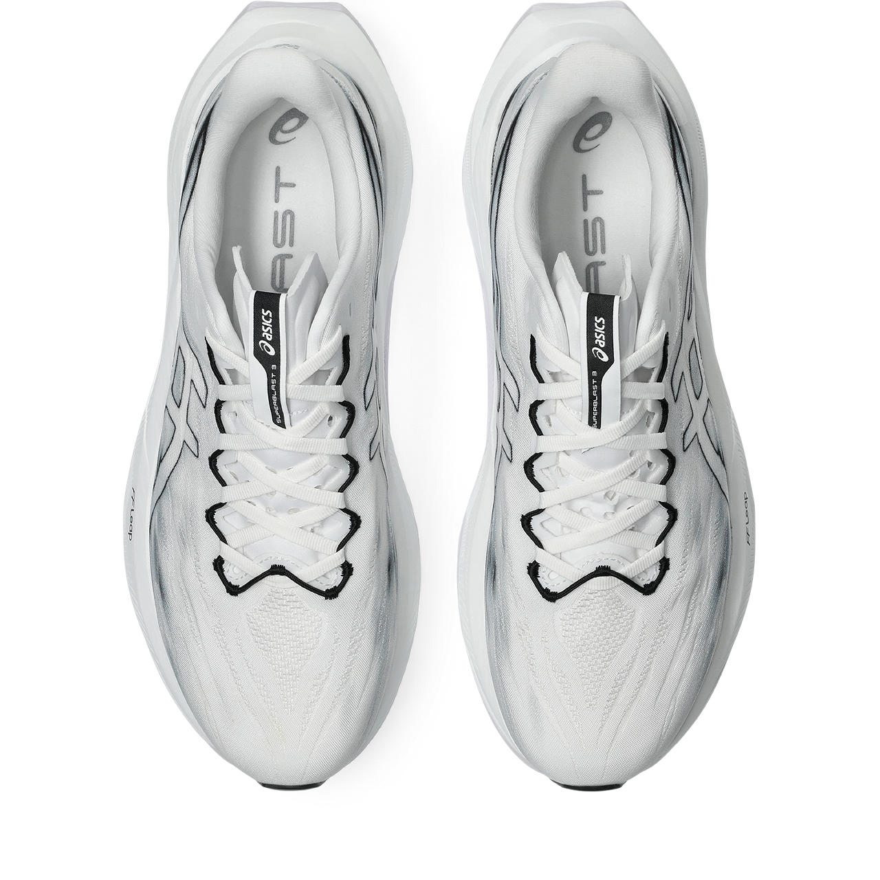 asics SUPERBLAST 3 (Unisex) WHITE/BLACK