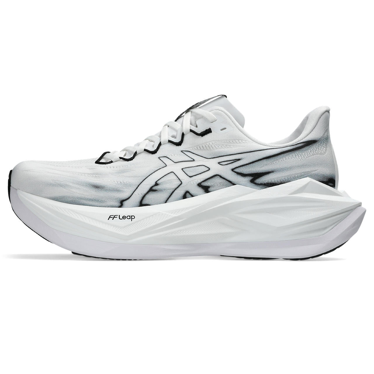 asics SUPERBLAST 3 (Unisex) WHITE/BLACK