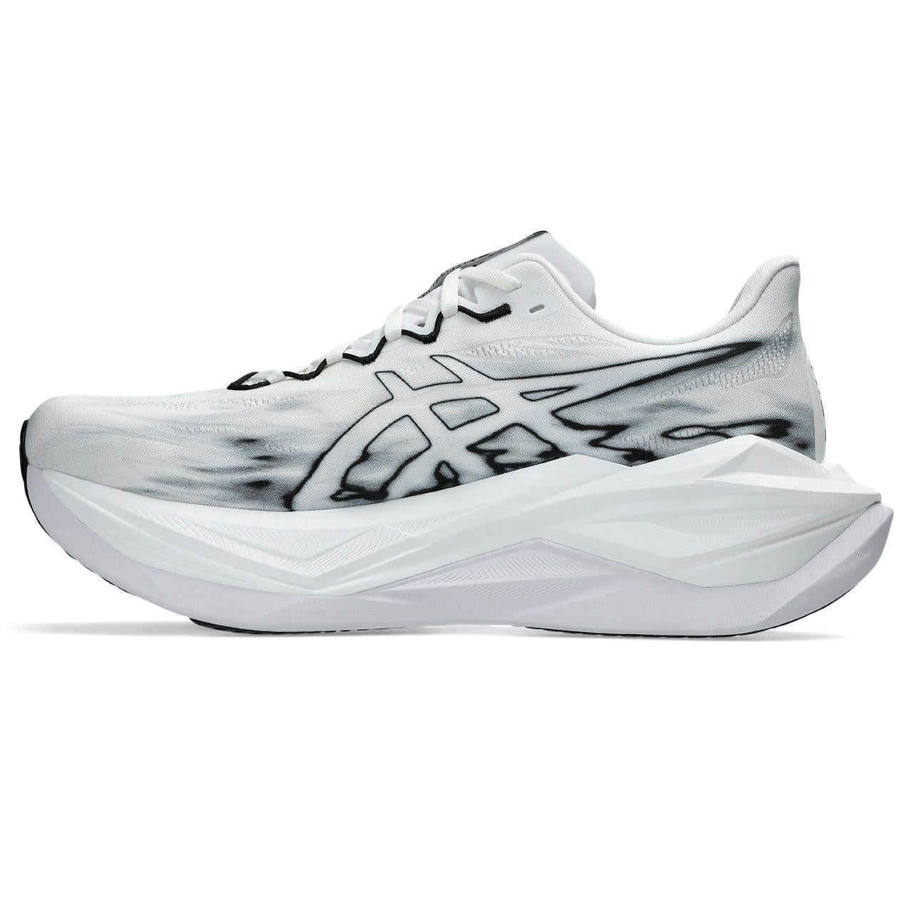 asics SUPERBLAST 3 (Unisex) WHITE/BLACK