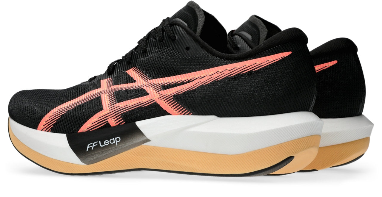asics MAGIC SPEED 5 (Unisex) BLACK/SUN CORAL