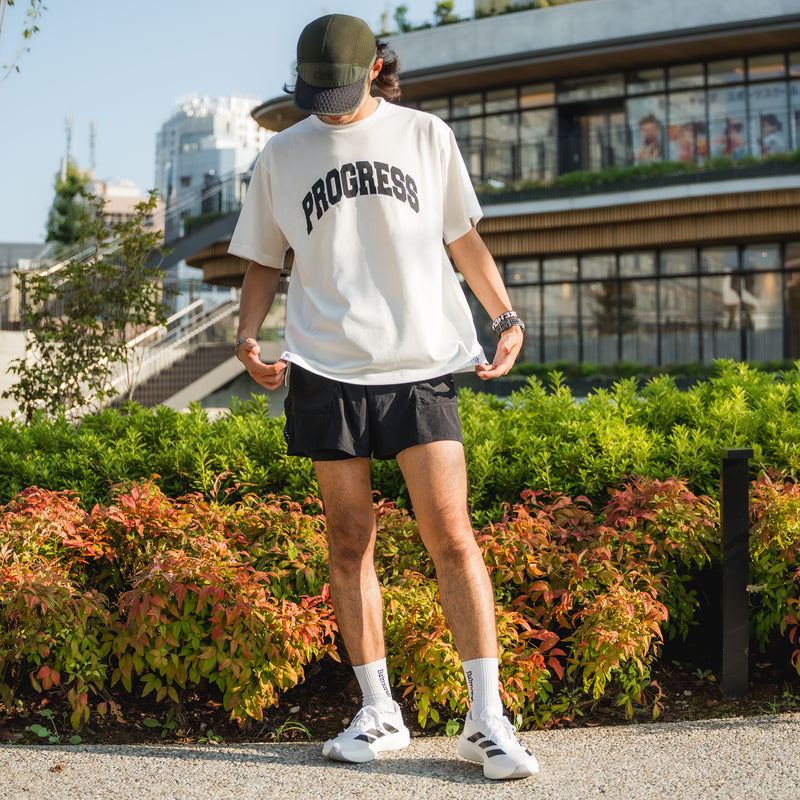 Runtrip × PROGRESS RUNNING CLUB Rt Logo Tee